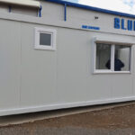 Container modular ABC 104 – vedere exterioară Blue Container