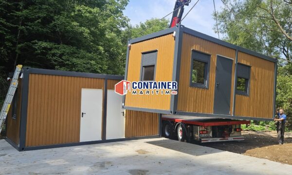 Container pentru cabană, complet utilat (6x3 m) - imagine 4