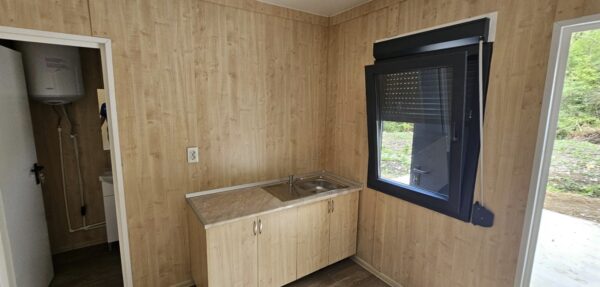 Container pentru cabană, complet utilat (6x3 m) - imagine 6